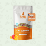 Orange County CBD Gummy Fizzy Peach Rings by Orange County CBD