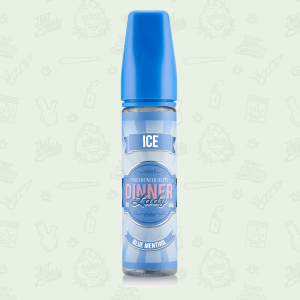 Dinner Lady Ice Blue Menthol 50ml Shortfill by Dinner Lady