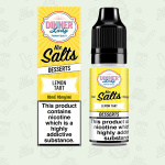 Dinner Lady Nicotine Salts Desserts Range LEMON TART 5mg / 10mg / 20mg Nic Salt by Dinner Lady
