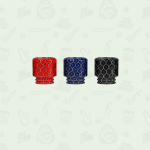 Innokin Plex Tank Resin Drip Tips Honeycomb / Cobra Effect by Innokin