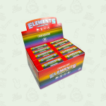 Elements Perforated Rainbow Roach Filter Tips Pack of 50 Booklets