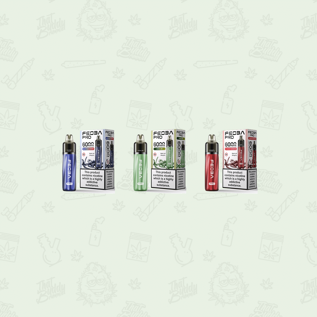 FEOBA 6000 PRO Pre-Filled Pod Vape Kit by FEOBA