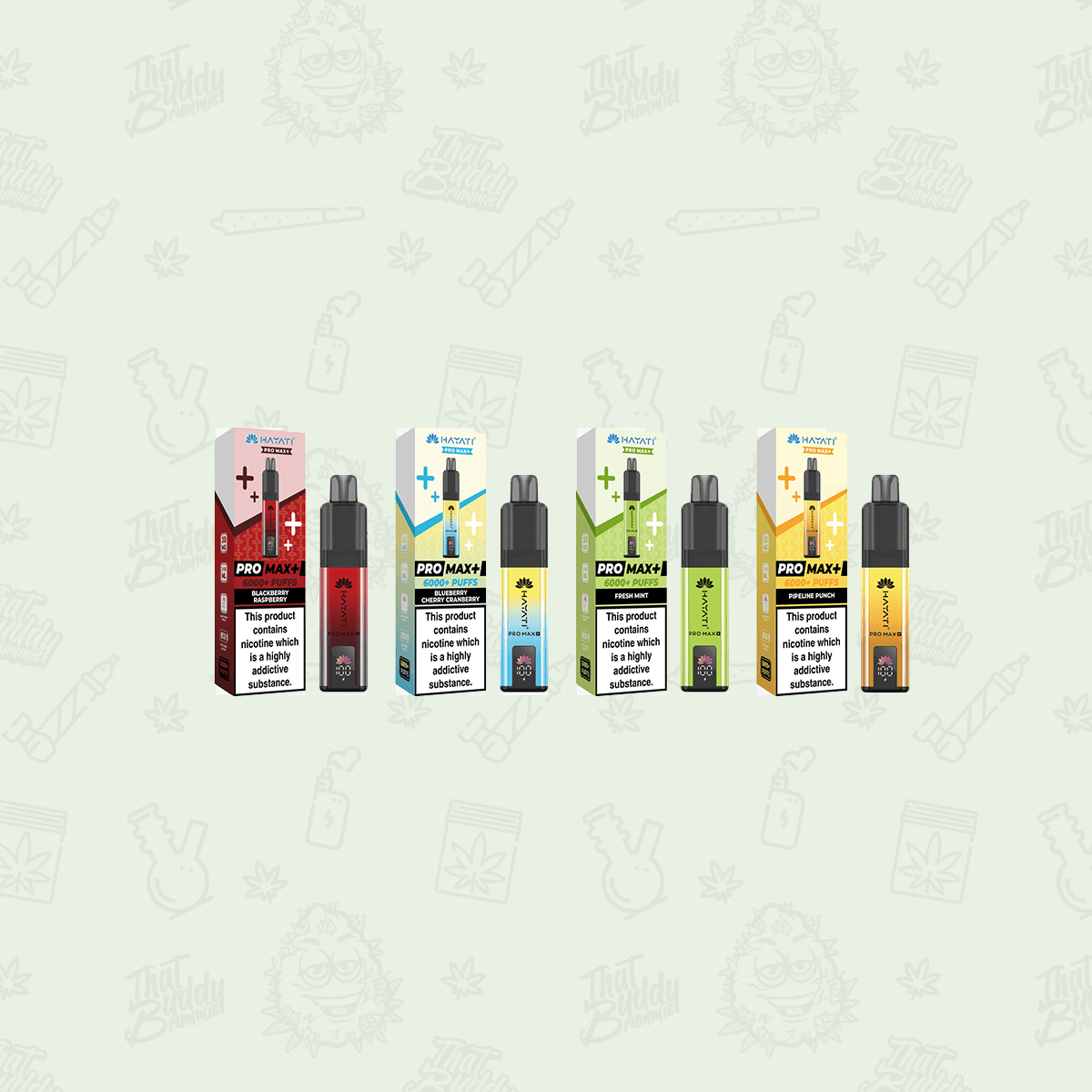 Hayati Pro Max+ 6000 Pre-Filled Pod Vape Kit by Hayati