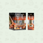 King Palm Flavoured Rolls Pumpkin Cream 2 x MINI Rolls Per Pack 1 x Single Pack by King Palm