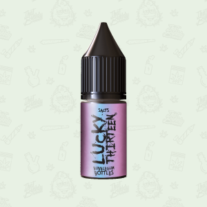 Lucky Thirteen Nicotine Salts Bubblegum Bottles by Lucky 13