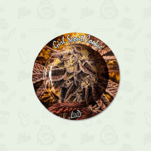 LOUD Metal Ash Trays Weed Strain Designs - GIRL SCOUT COOKIES LMASH-GSC by Loud