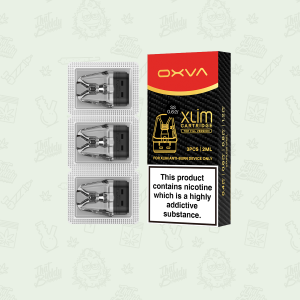 OXVA XLIM Top-Fill Stainless Steel "SS" Edition Pod Cartridges 0.6 Ohm