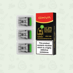 OXVA XLIM Top-Fill Stainless Steel "SS" Edition Pod Cartridges 1.2 Ohm