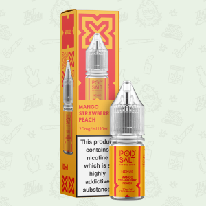 Pod Salts Nexus Series Salts Mango Strawberry Peach by Pod Salt