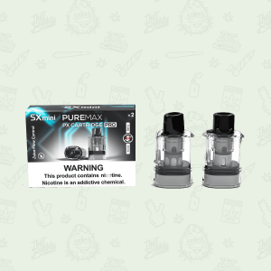 SXmini PUREMAX PX PRO WHITE EDITION Pods Built-In Drip Tip 0.8 Ohm