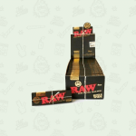 RAW BLACK Classic Single Wide Rolling Papers by RAW
