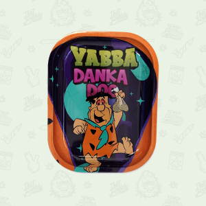Smoke Arsenal Rolling Tray - SMALL (18cm x 14cm) - YABBA DANKA DOO - S254 by Smoke Arsenal