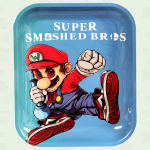Smoke Arsenal Rolling Tray - XL (34cm x 27.5cm) - SUPER SMASHED BROS by Smoke Arsenal