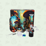 Waterpipe / Dab Rig Smoking Gift Set Mushroom Forest